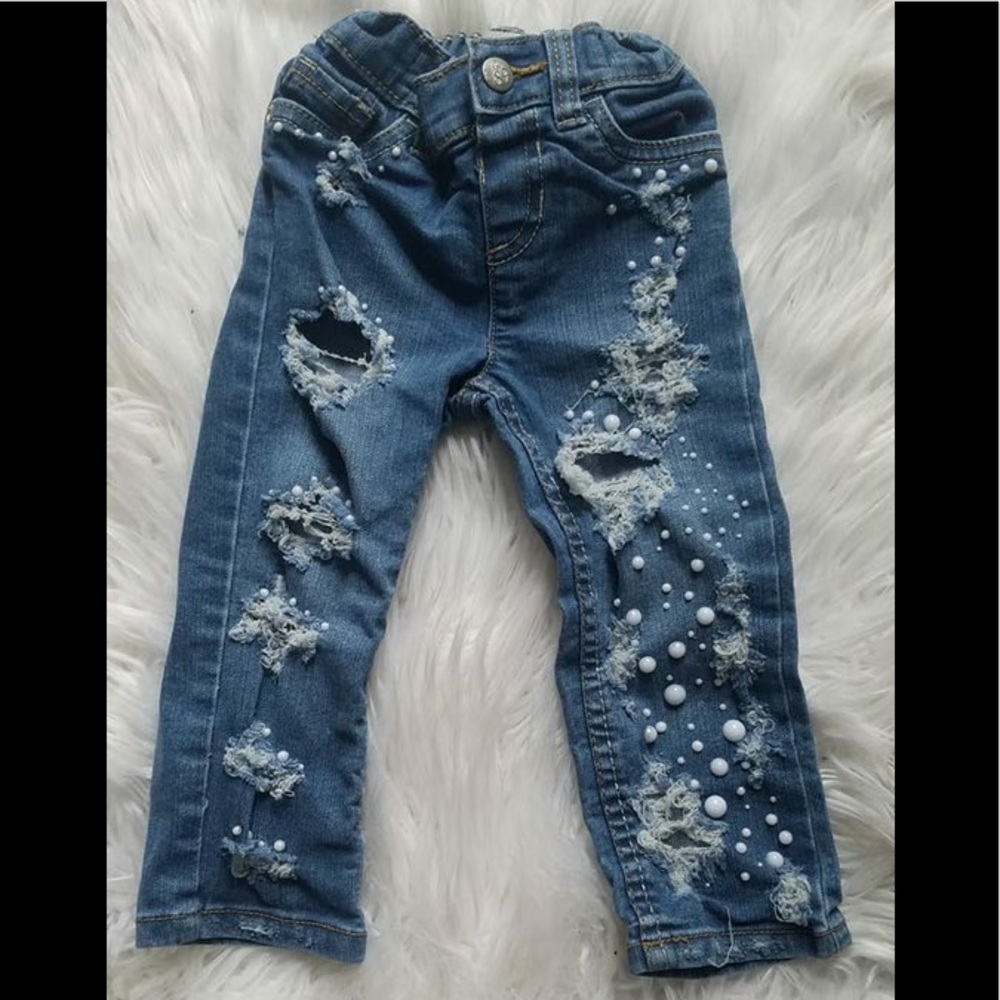 The Children’s Place Custom 
Distressed Jeans